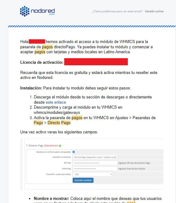 nodored directopago10
